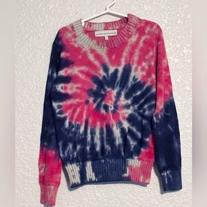 Central Park West Spiral Tie-Dye Sweater